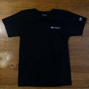 Champion Black Short Sleeve T-Shirt